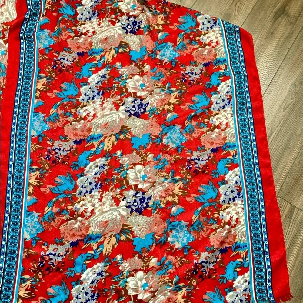 Colorful scarf 32/68 inches